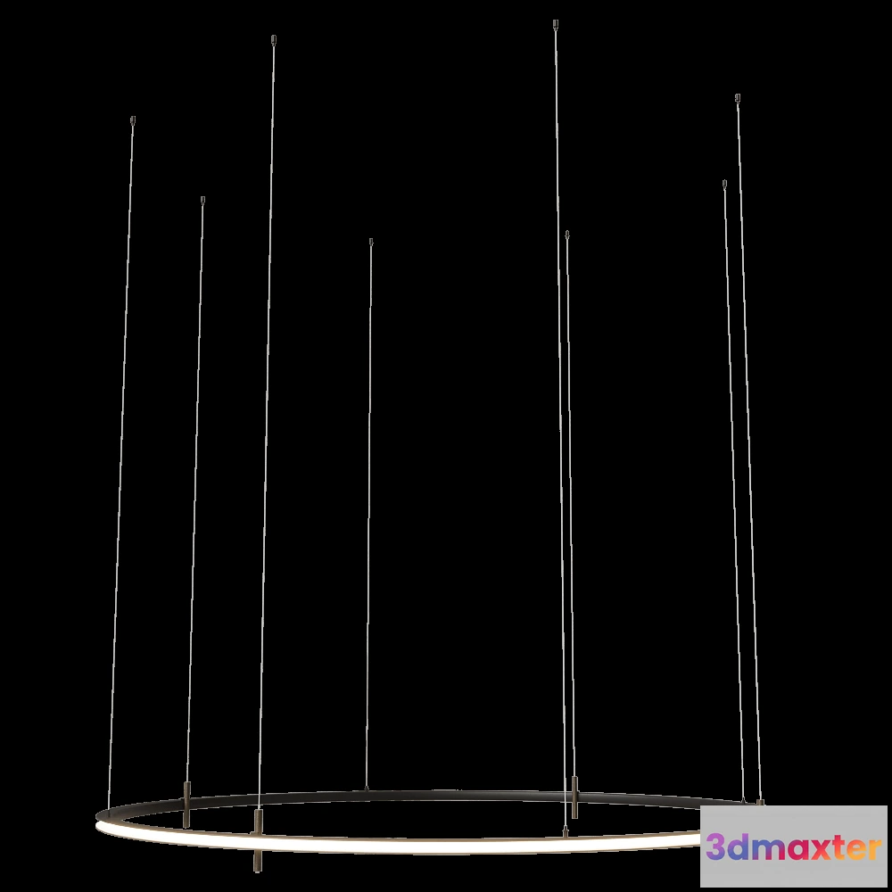 1651720 - Paolo Castelli - Pendant lamp Labilis Mega Ring 3D Max