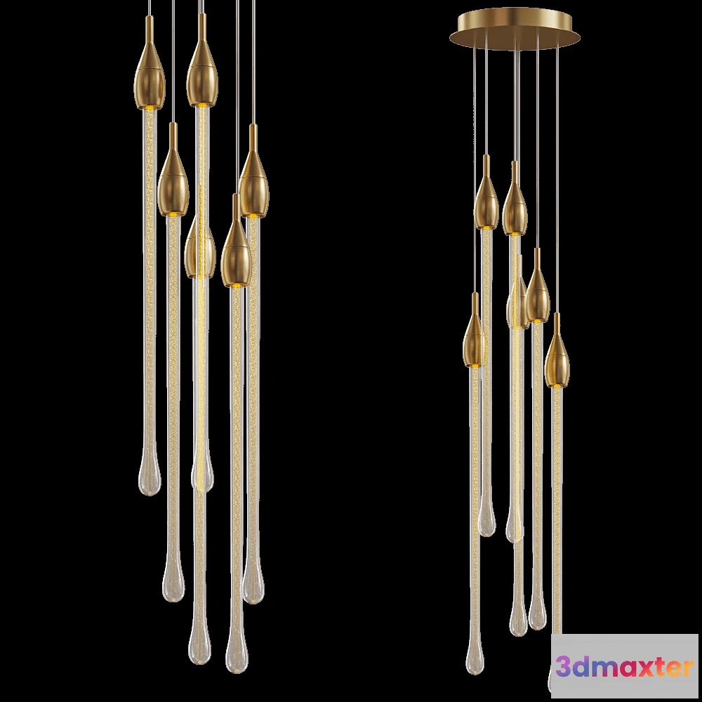 1651728 - Paolo Castelli - Ceiling lamp Allure Supension 3D Max