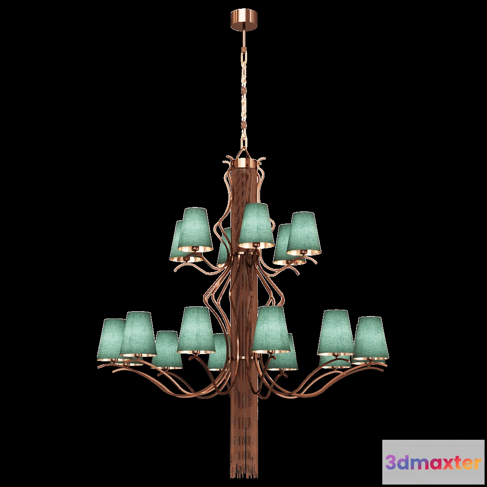 1651736 - Patrizia Garganti - Chandelier SINUOSAEX03 3D Max