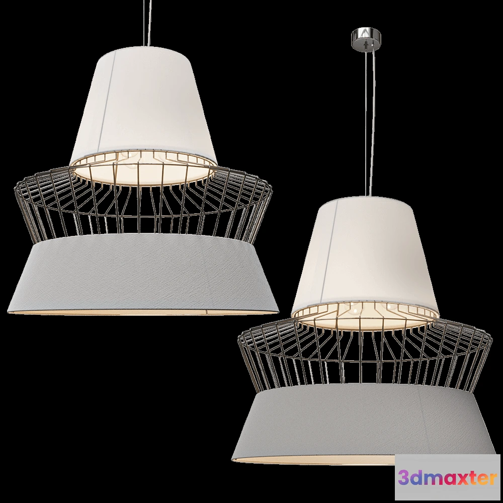 1651752 - Patrizia Volpato  - Pendant lamp MEXICAN 313 3D Max