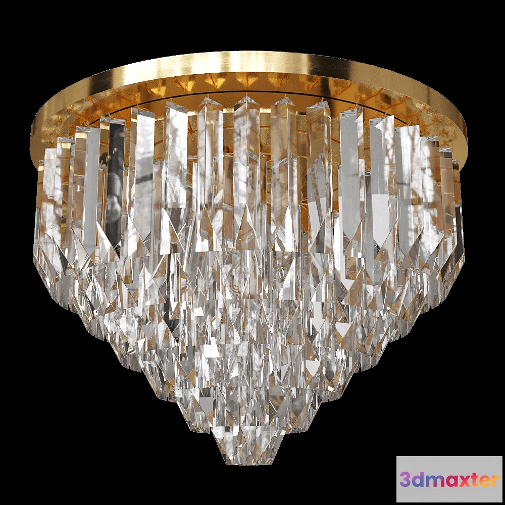1651778 - Patrizia Volpato  - Ceiling lamp Cristalli 5030PL60 3D Max