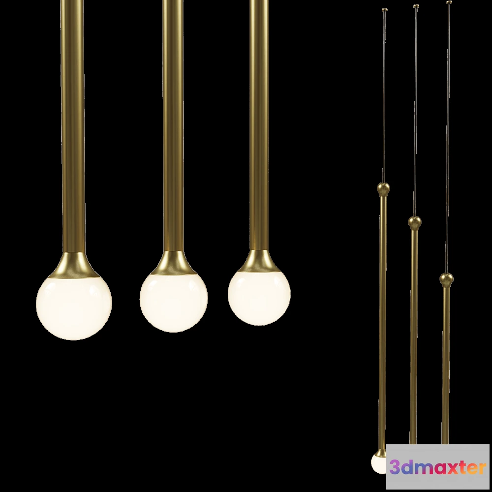 1651788 - PENTA - Pendant lamp Storm 3D Max