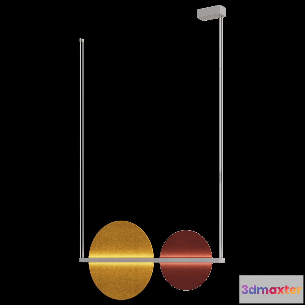 1651792 - PENTA - Pendant lamp Hang out 2 3D Max