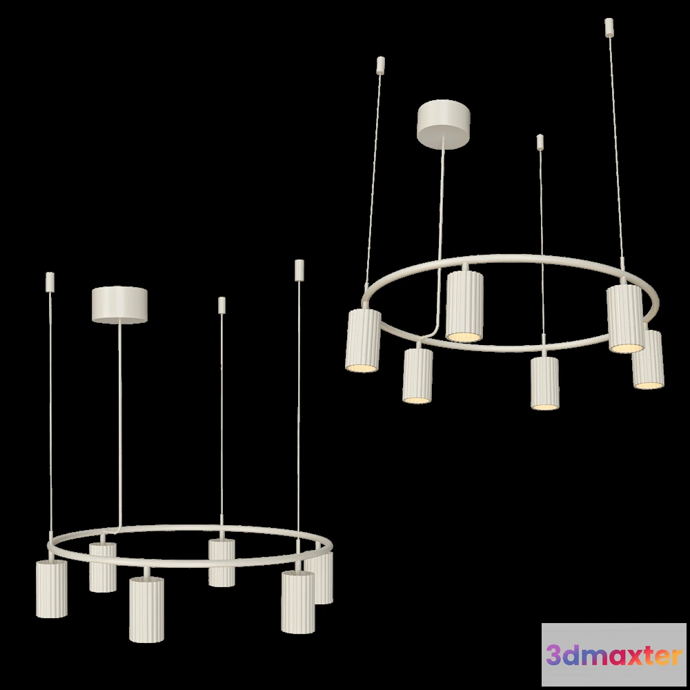 1651828 - Pholc - Chandelier Donna Circle 60 3D Max