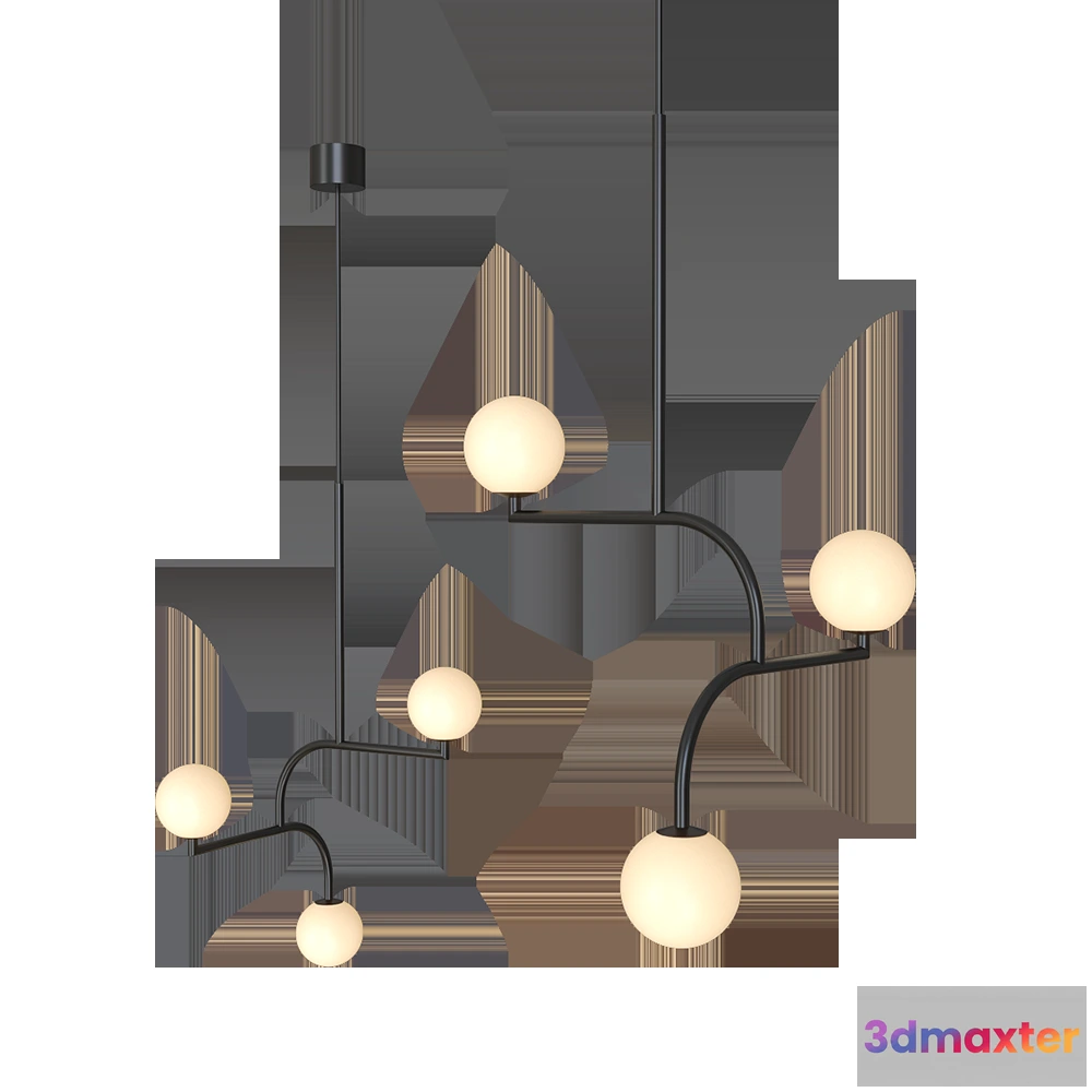 1651834 - Pholc - Pendant lamp Mobil 70 3D Max