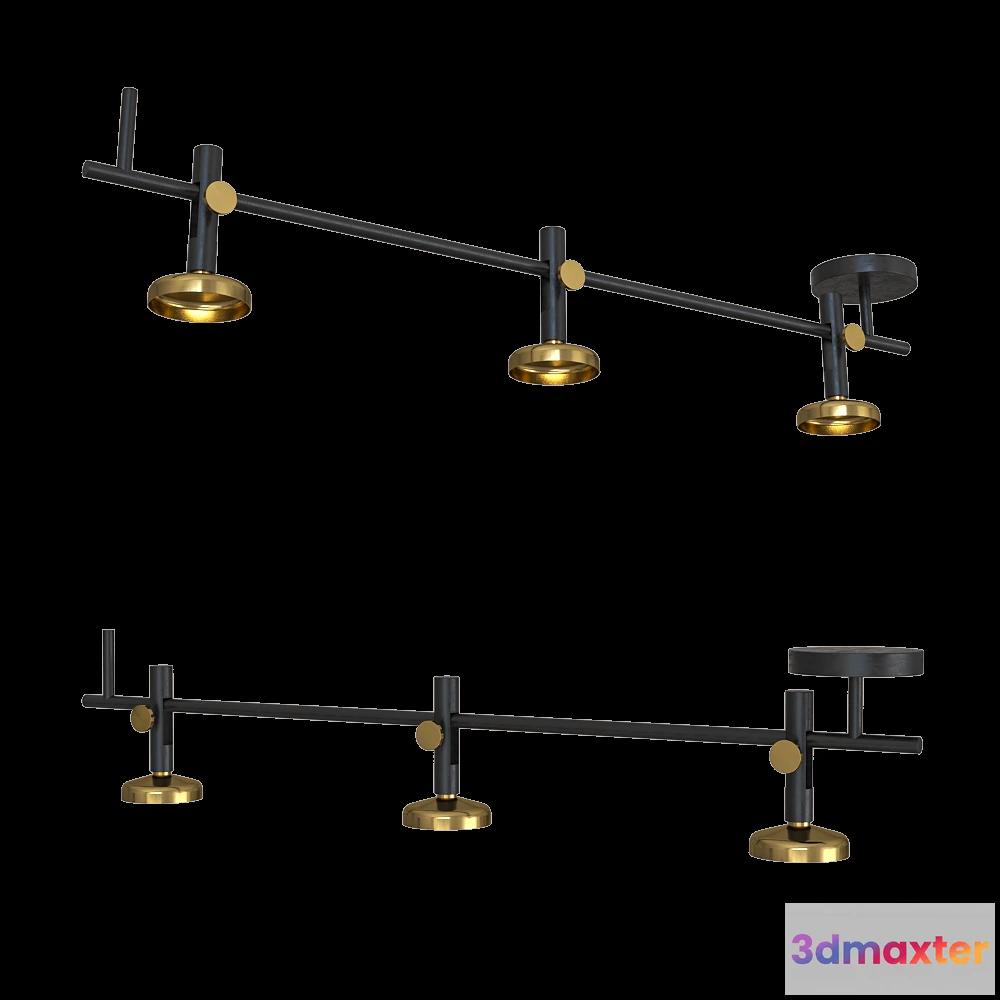 1651850 - Pholc - Ceiling lamp Blend 100 3D Max