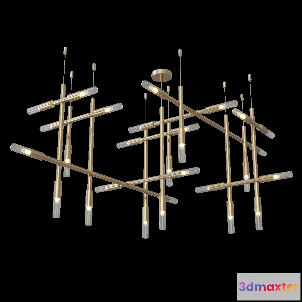 1651880 - Pikart  - Pendant lamp Art. 30674 3D Max