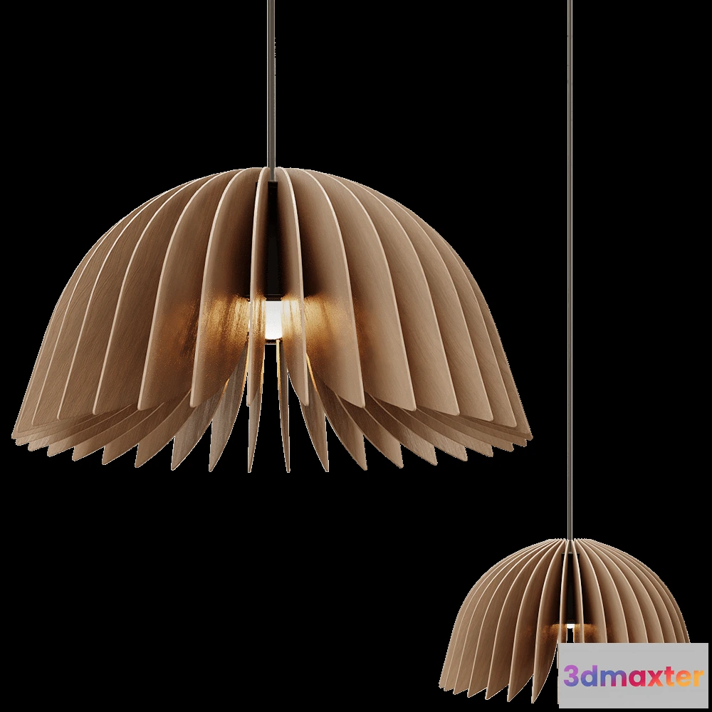 1651906 - Pilke  - Pendant lamp Verna 50 3D Max