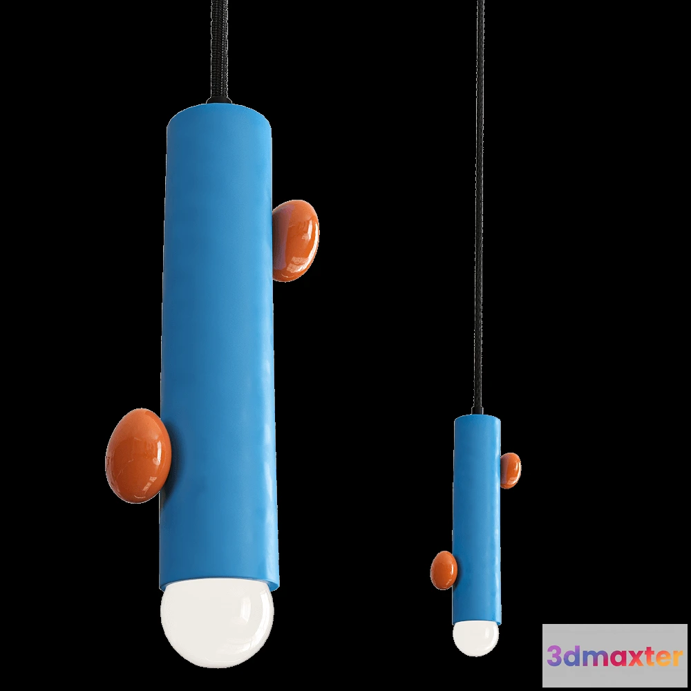 1651960 - Polina Artamonova Design - Ceiling lamp MOROSHKA tube 3D Max