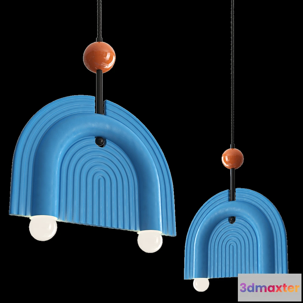 1651964 - Polina Artamonova Design - Ceiling lamp MOROSHKA big 3D Max