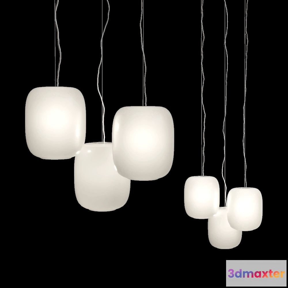 1651978 - Prandina - Pendant lamp Santachiara 3D Max