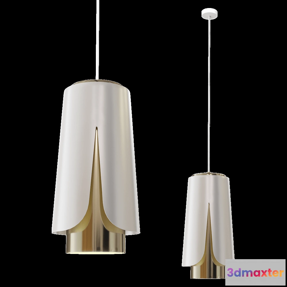 1651982 - Prandina - Pendant lamp Tulipa 3D Max