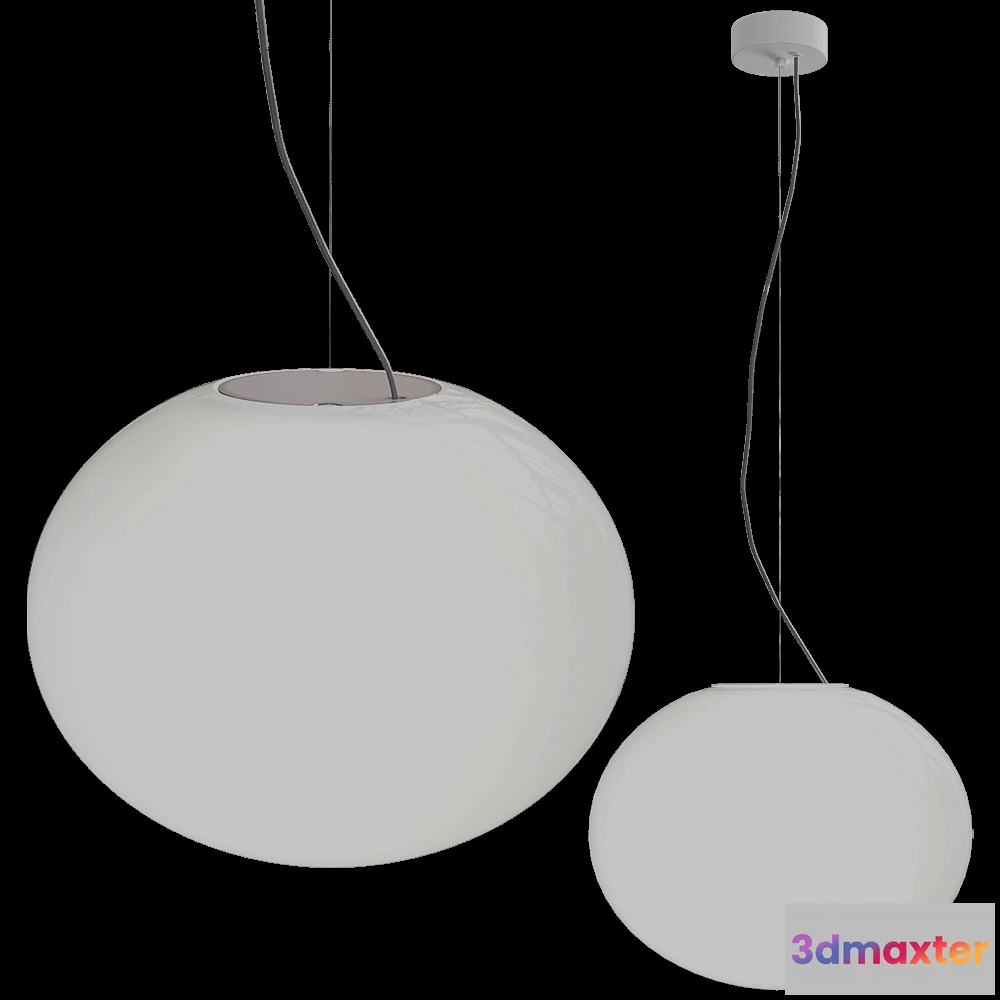 1651992 - Prandina - Pendant lamp Zerodieci 3D Max