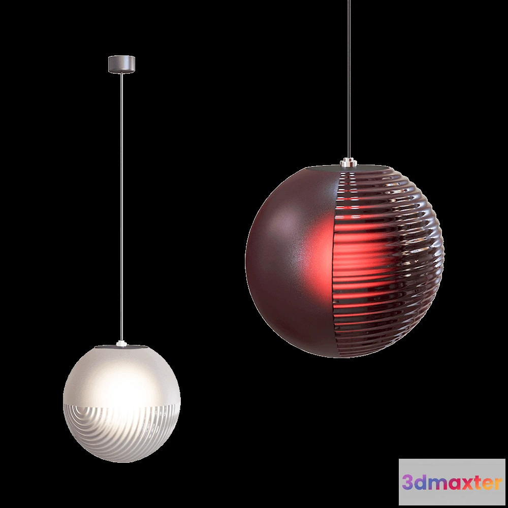1652014 - Pulpo - Pendant lamp Stellar 3D Max
