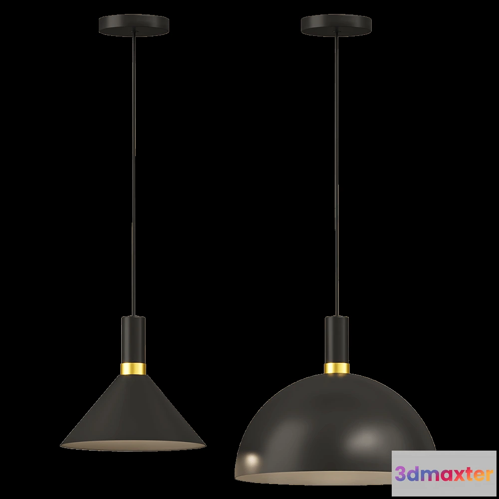 1652040 - Robin Lamps - Pendant lamp Renata 3D Max