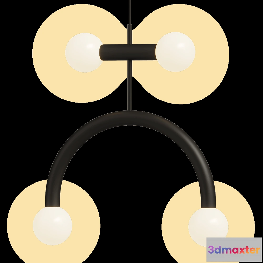 1652060 - Robin Lamps - Pendant lamp Rigoberta 3D Max