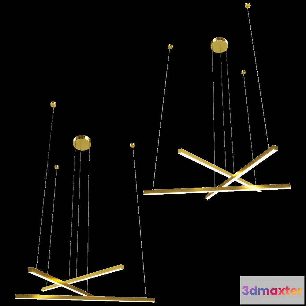 1652098 - Serralunga - Pendant lamp Trio P0426D 3D Max