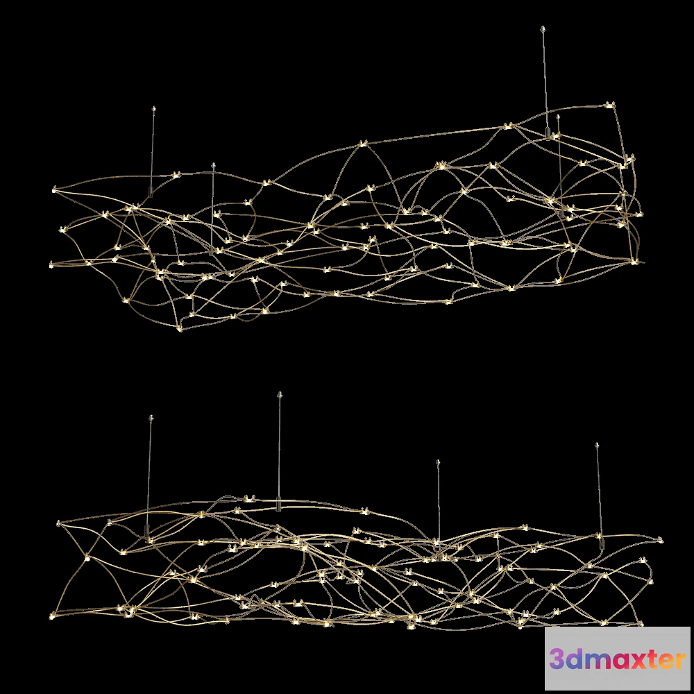 1652166 - SPATIAL - Chandelier Silence 3D Max