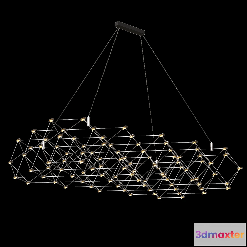 1652180 - SPATIAL - Chandelier Geometry 3D Max