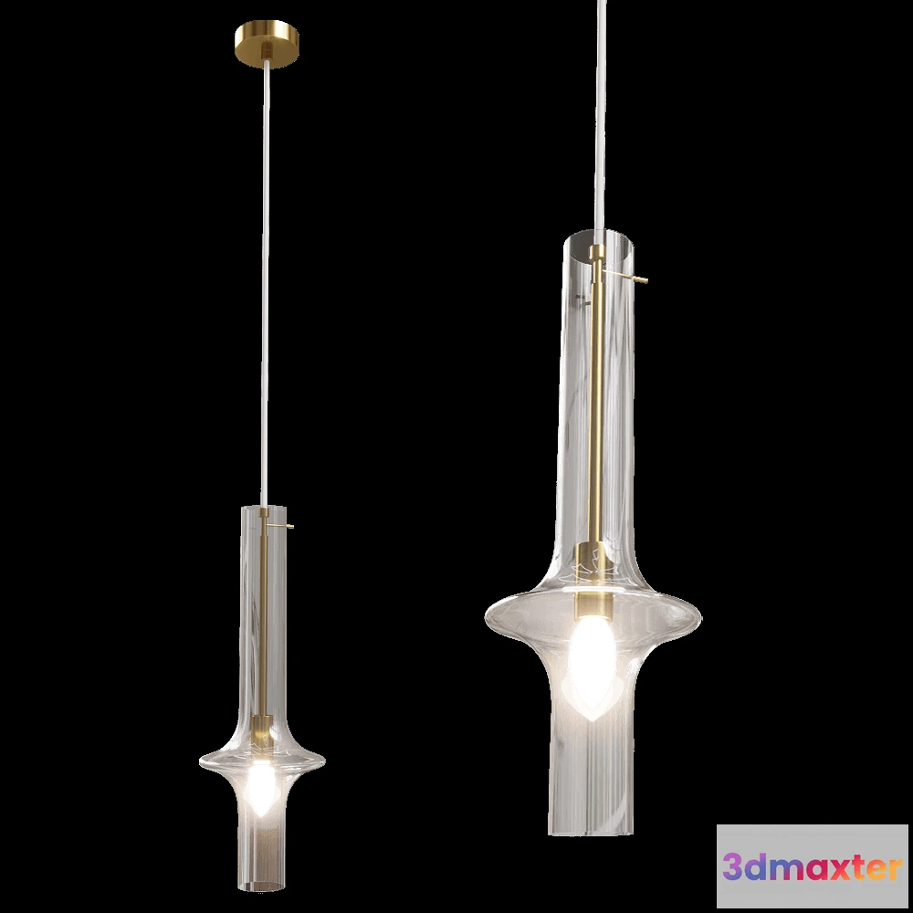 1652304 - Stilfort - Pendant lamp Glaso 2151-13-01P 3D Max