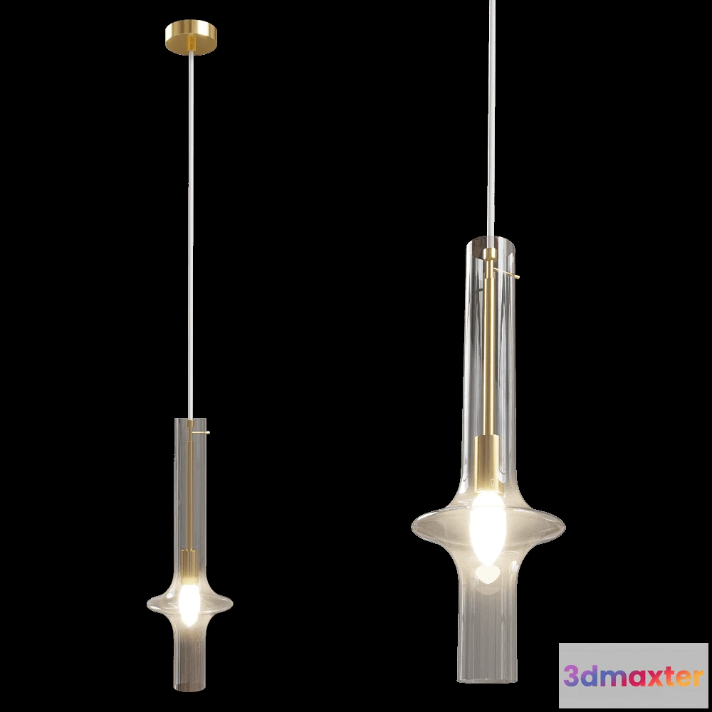 1652308 - Stilfort - Pendant lamp Glaso 2151-12-01P 3D Max