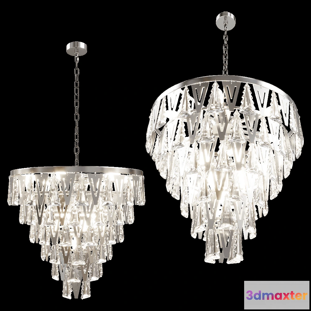 1652322 - Stilfort - Chandelier Vaviani 2148.09.13P 3D Max