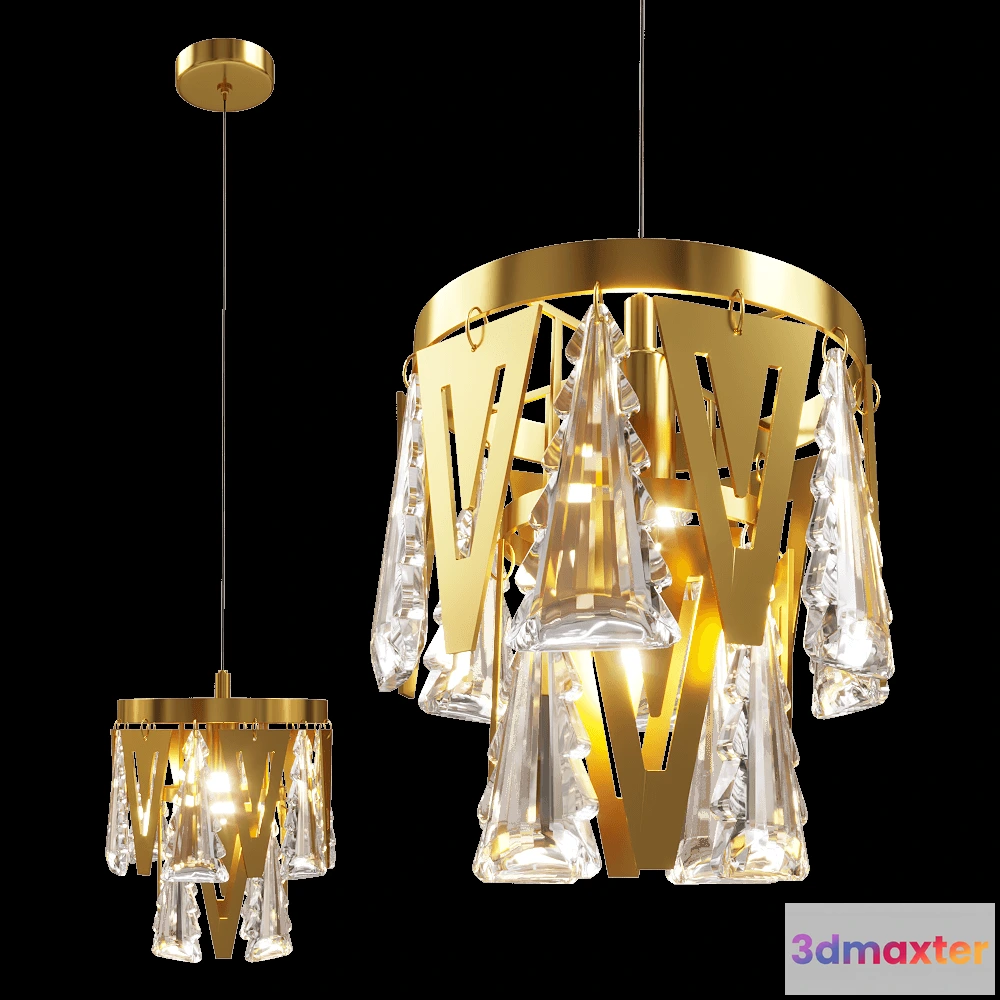 1652332 - Stilfort - Chandelier Vaviani 2148.05.01P 3D Max