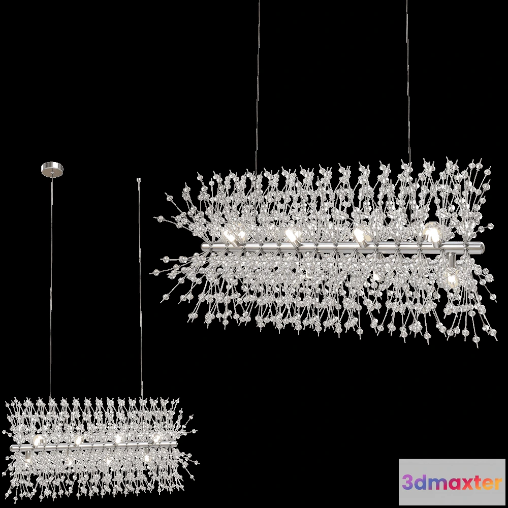 1652346 - Stilfort - Chandelier Salut 2123.09.12PL 3D Max