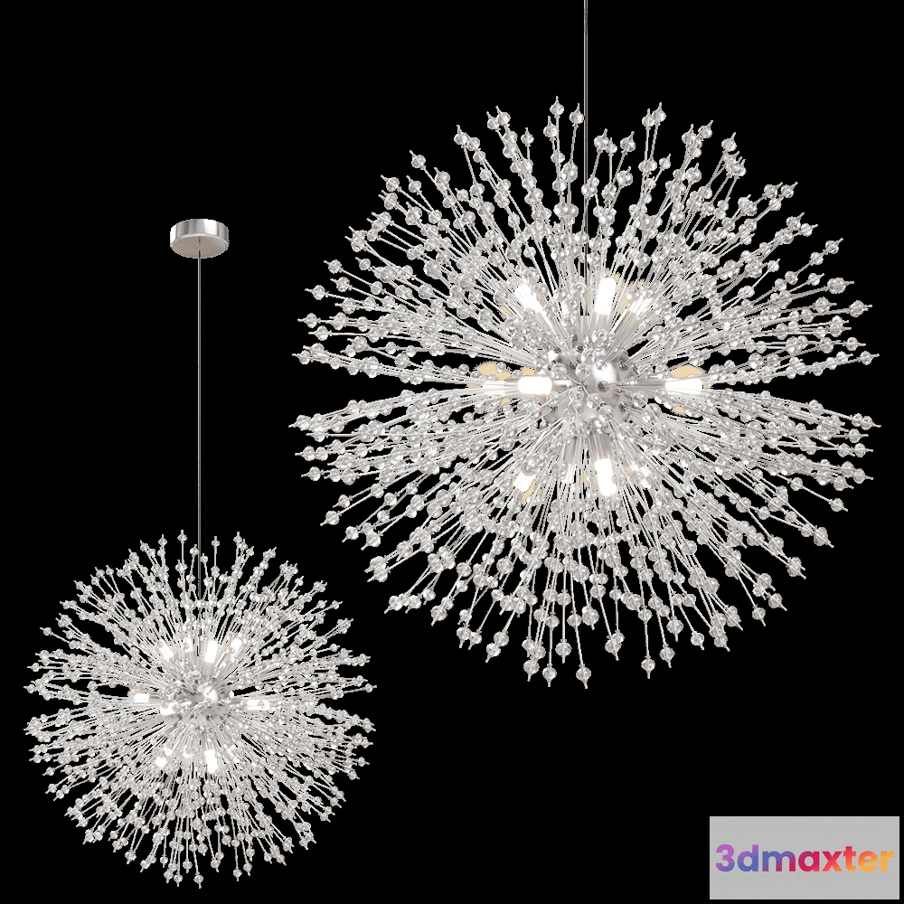 1652348 - Stilfort - Chandelier Salut 2123.09.12P 3D Max