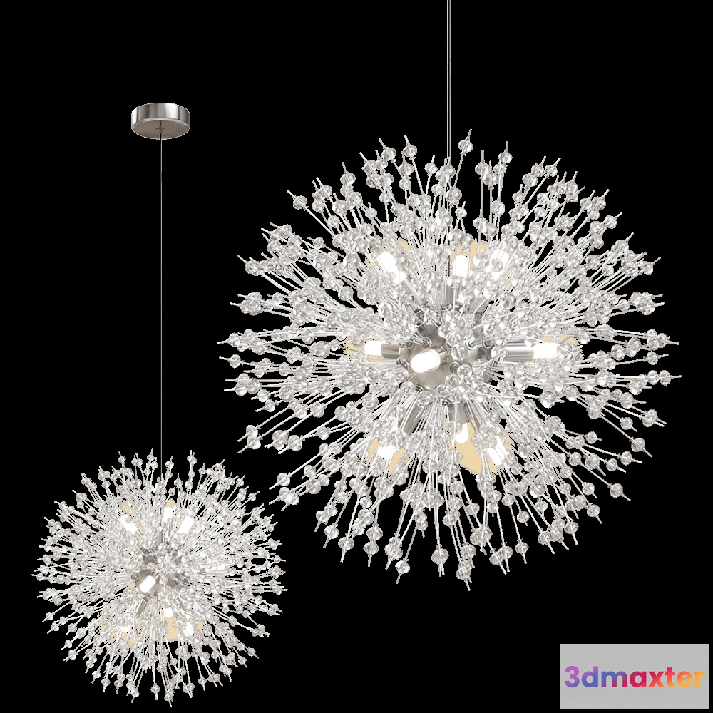1652350 - Stilfort - Chandelier Salut 2123.09.09P 3D Max