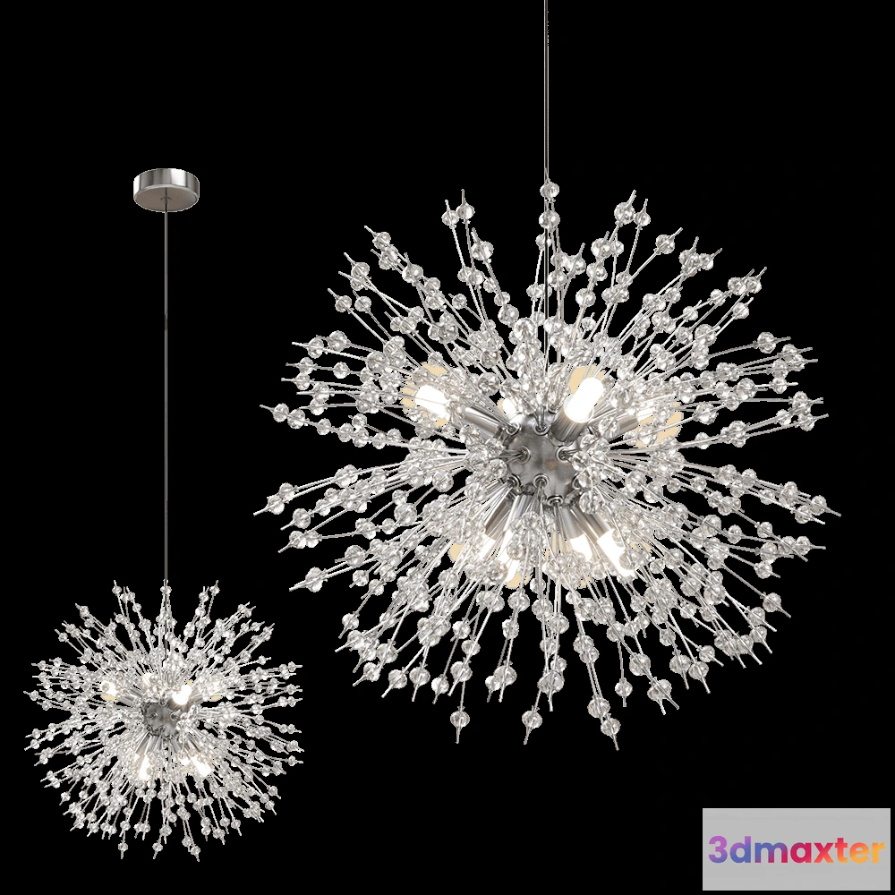 1652352 - Stilfort - Chandelier Salut 2123.09.08P 3D Max