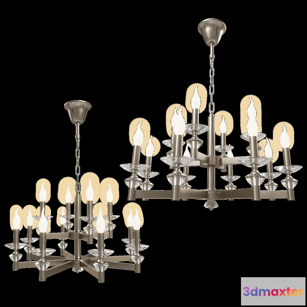 1652368 - Stilfort - Pendant lamp Albert 1048.11.12P 3D Max
