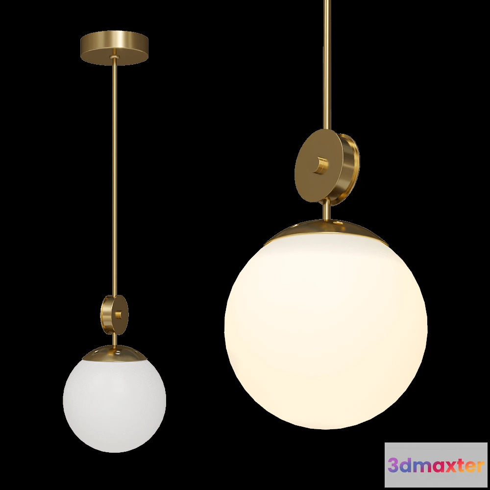 1652386 - Stilfort - Pendant lamp 21410501P Marsela 3D Max