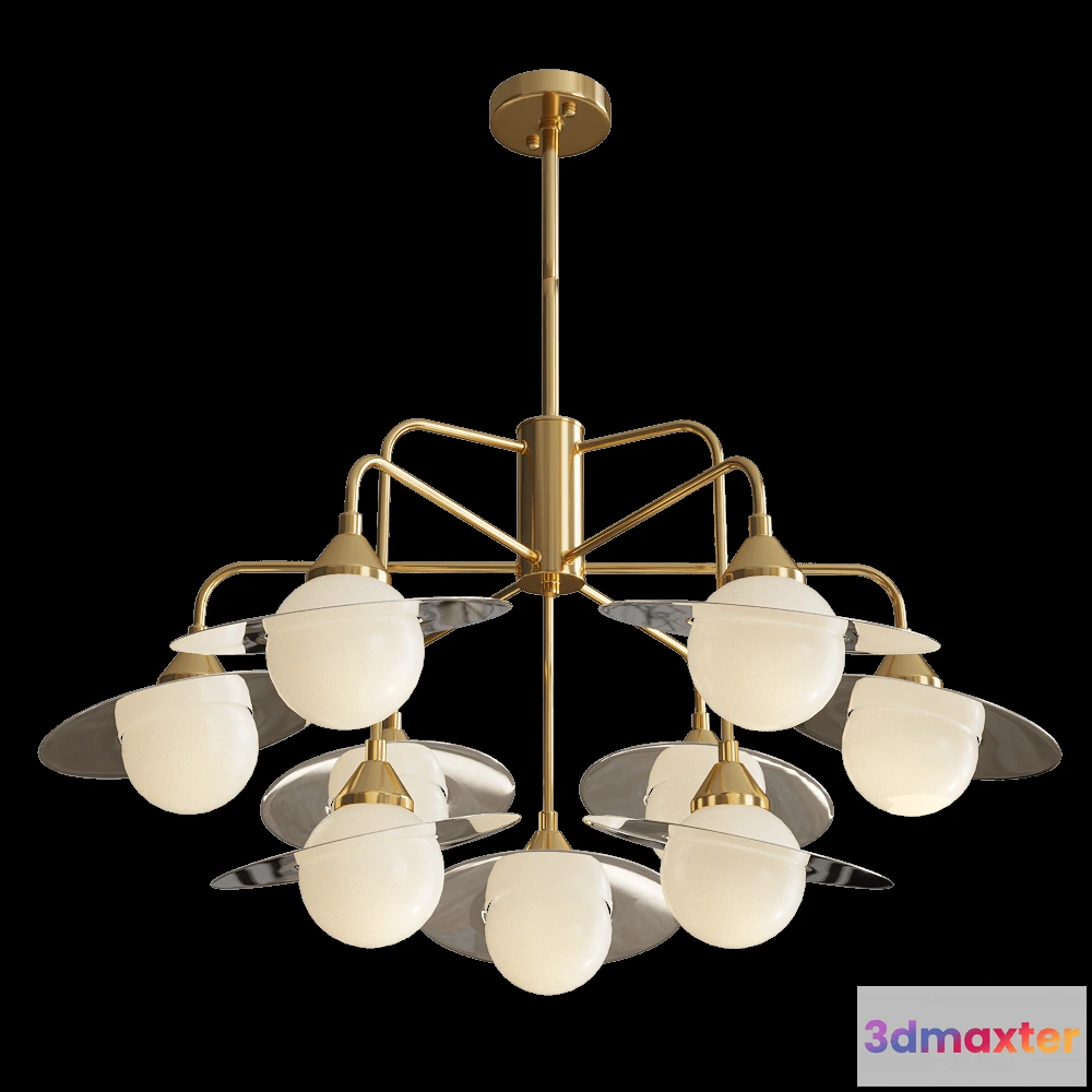 1652406 - Stilfort - Pendant lamp 21250309P Saturn 3D Max