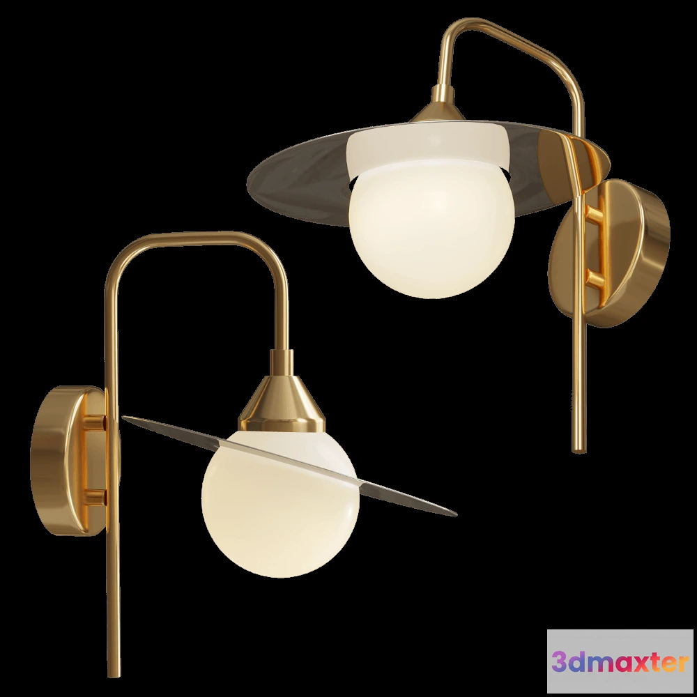 1652410 - Stilfort - Pendant lamp 21250301W Saturn 3D Max