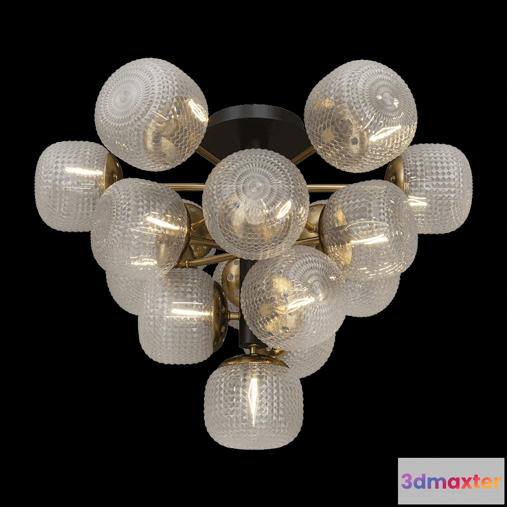 1652418 - Stilfort - Chandelier Atomic 21160016P 3D Max
