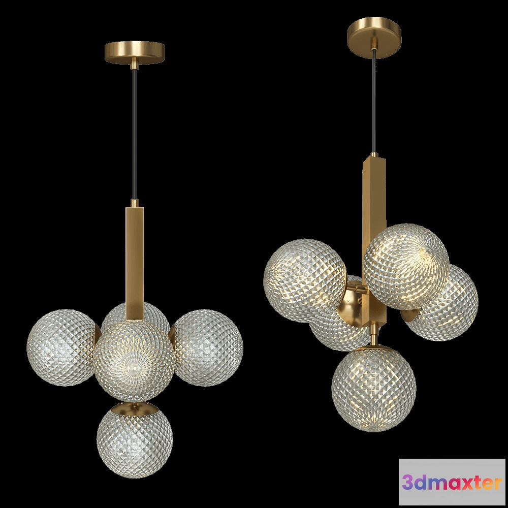 1652436 - Stilfort - Pendant lamp 2098-00-05p 3D Max