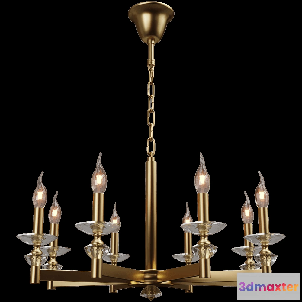 1652458 - Stilfort - Chandelier Albert 1048-08P 3D Max