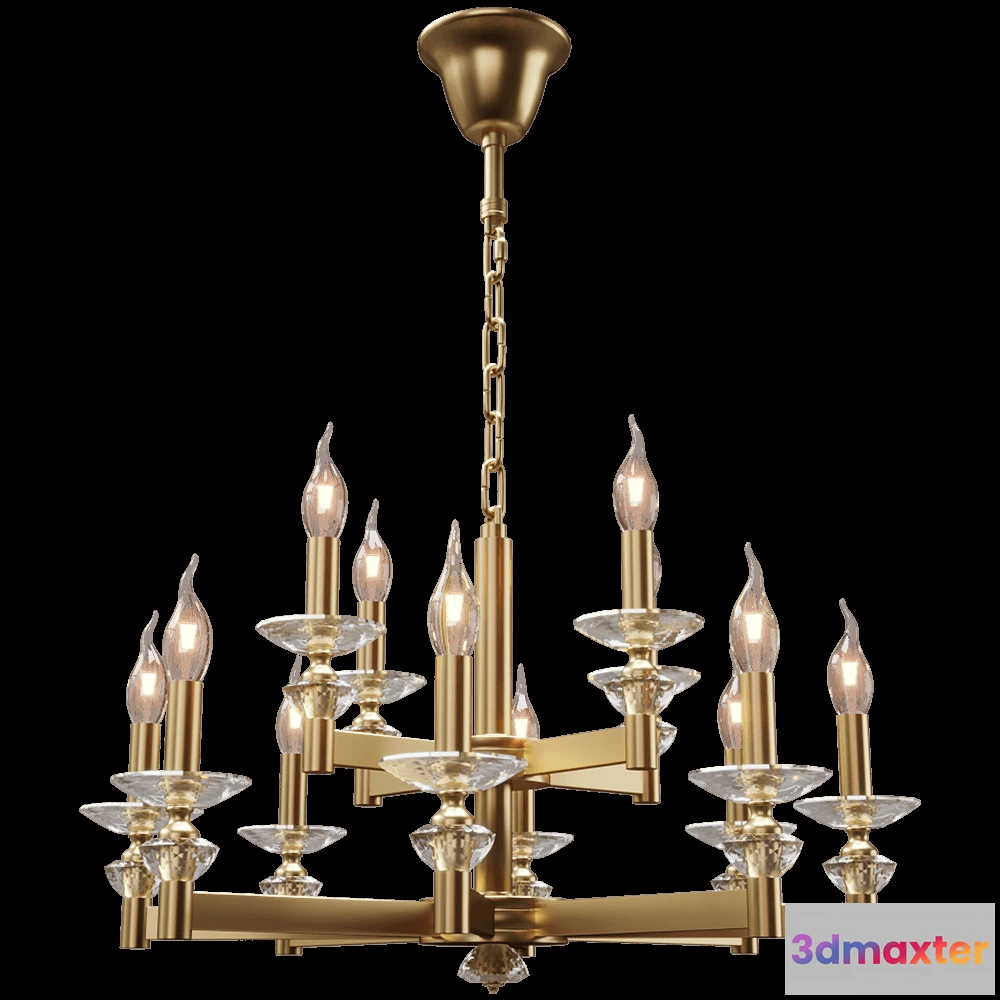 1652464 - Stilfort - Chandelier Albert 1048-12Р 3D Max