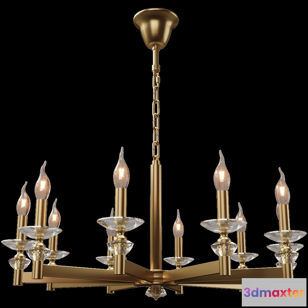1652466 - Stilfort - Chandelier Albert 1048-10P 3D Max
