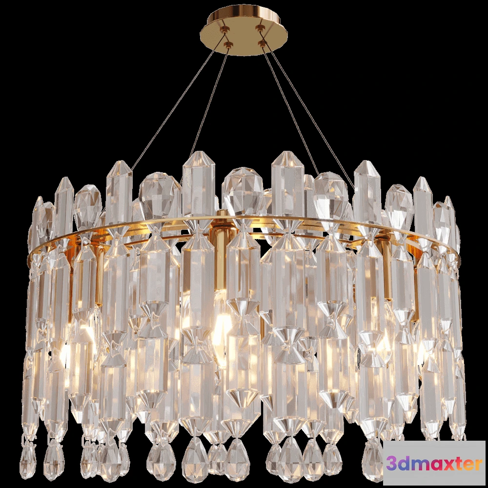 1652470 - Stilfort - Chandelier Legacy 2158-08P 3D Max