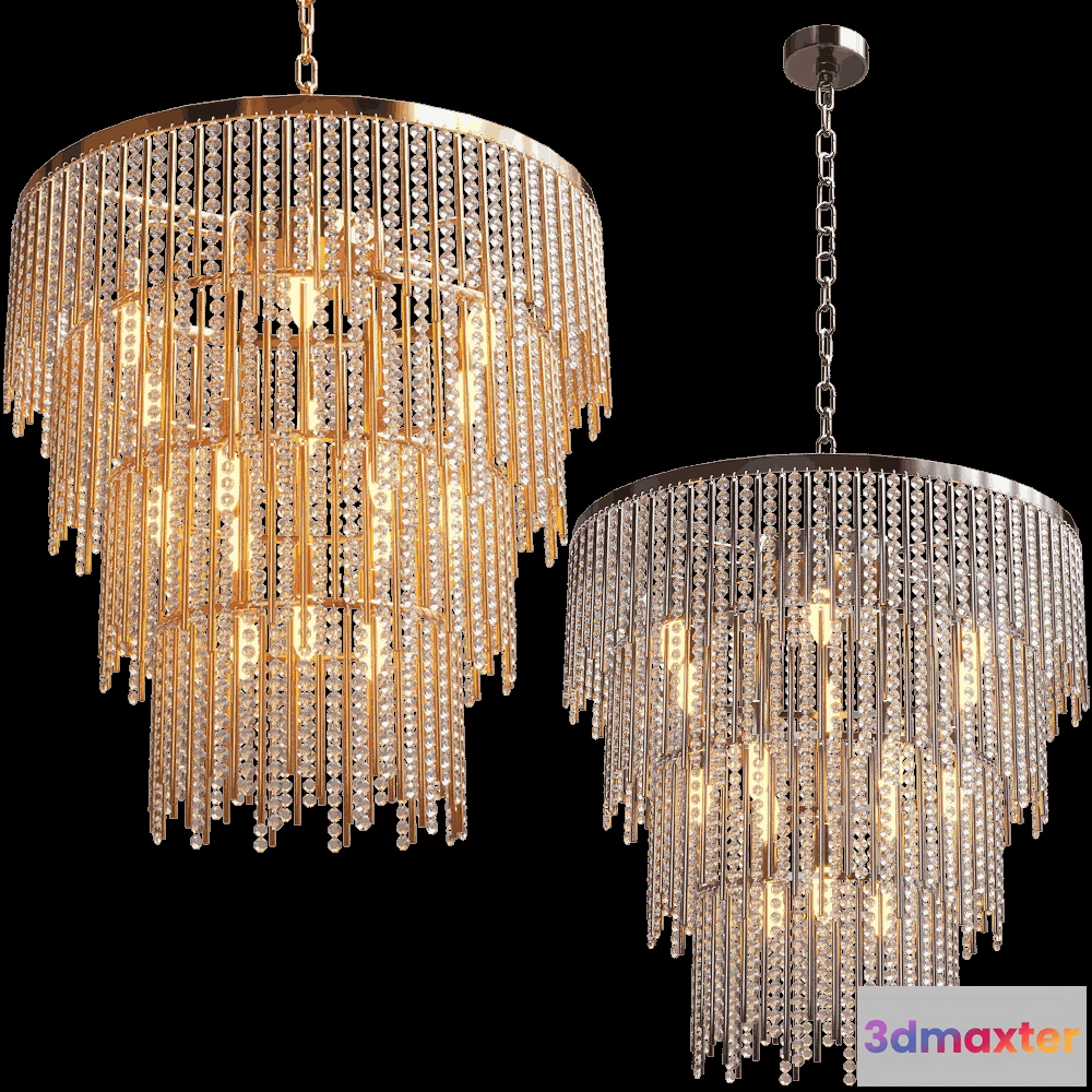 1652472 - Stilfort - Chandelier Grandex 2145-15P 3D Max