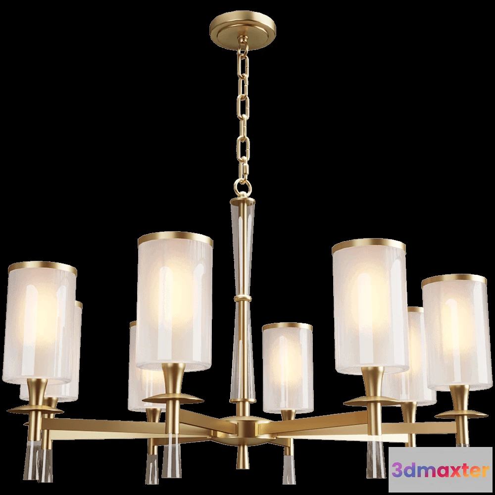 1652480 - Stilfort - Chandelier Leader 1047-08P 3D Max