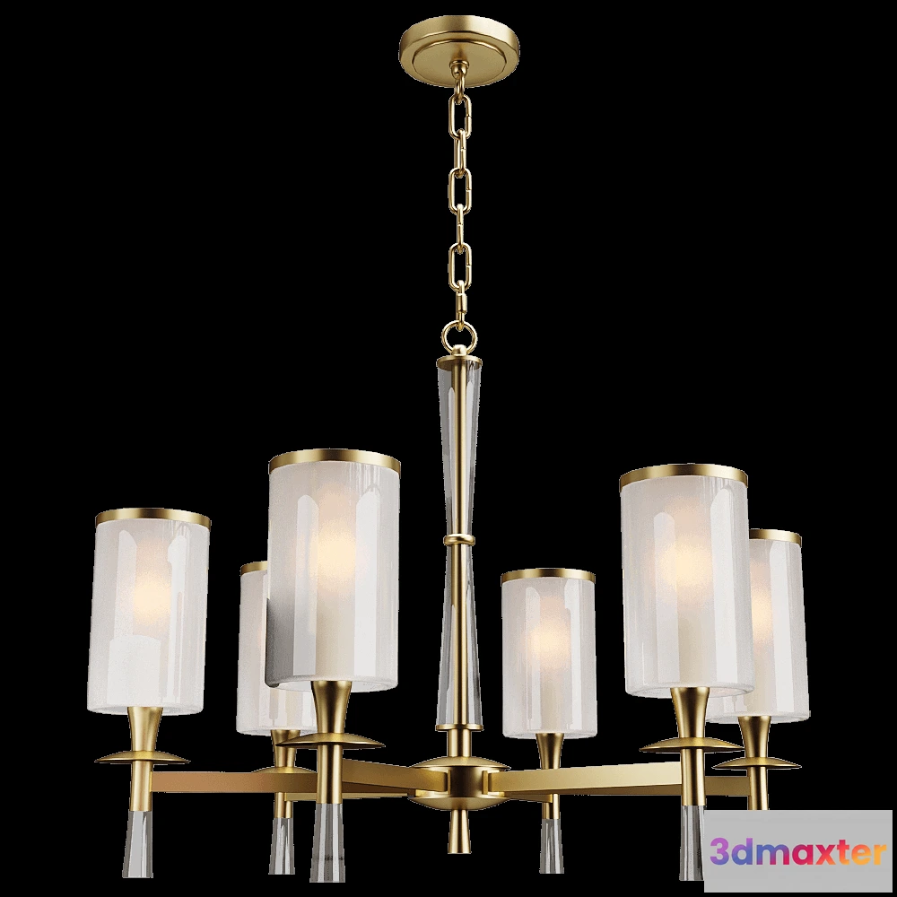 1652484 - Stilfort - Chandelier Leader 1047-06P 3D Max