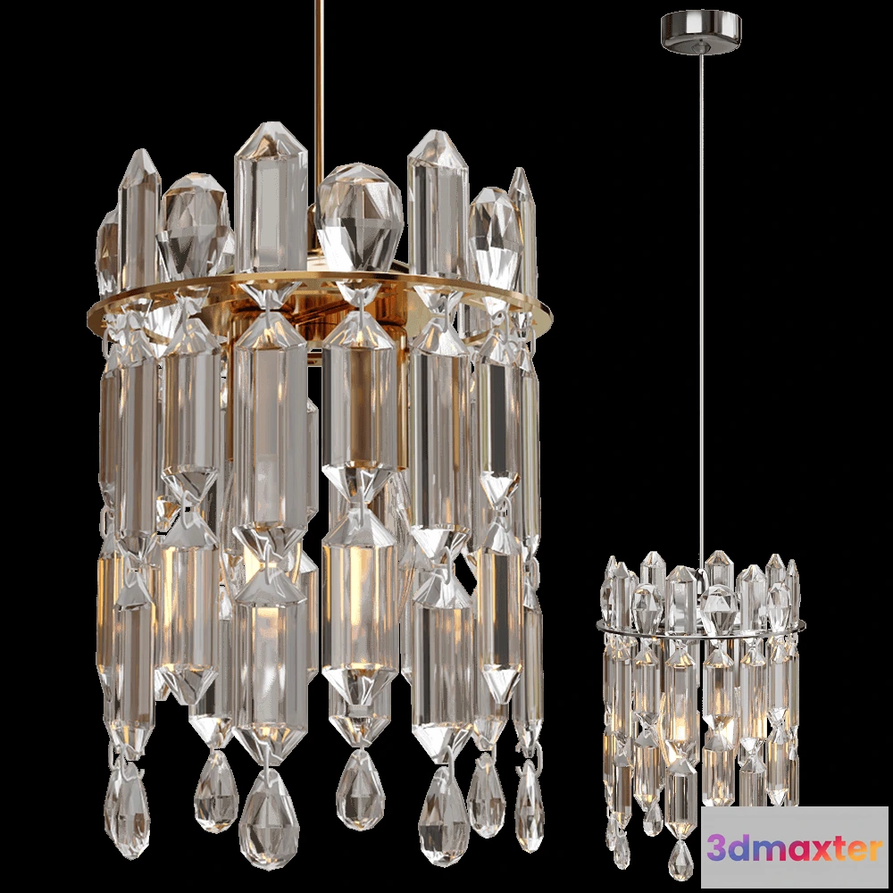 1652486 - Stilfort - Pendant lamp Legacy 2158-02P 3D Max