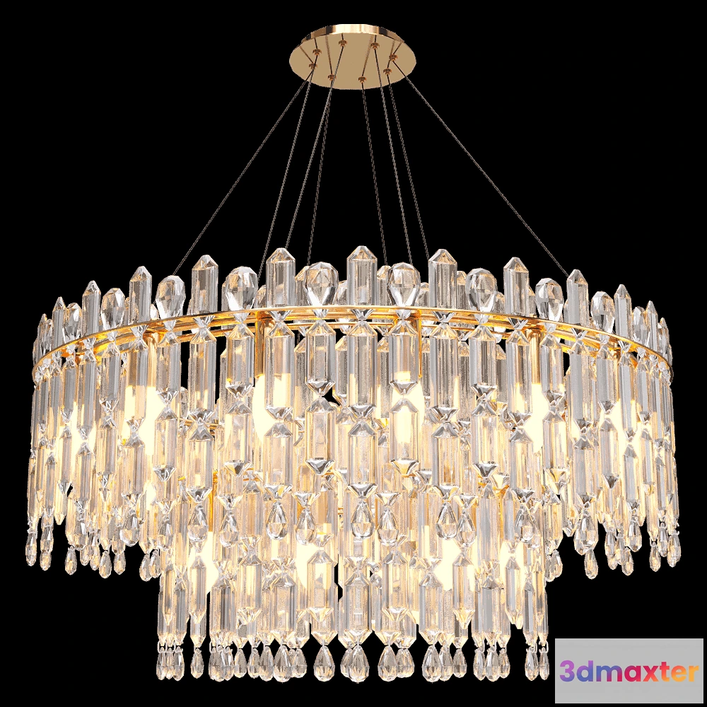 1652490 - Stilfort - Chandelier Legacy 2158-26P 3D Max