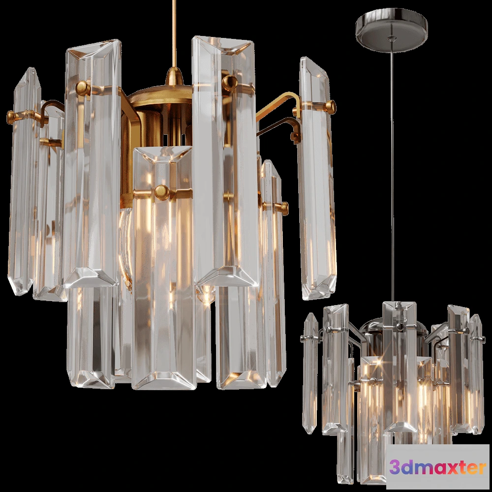 1652492 - Stilfort - Pendant lamp Ton 2159-02ZP 3D Max