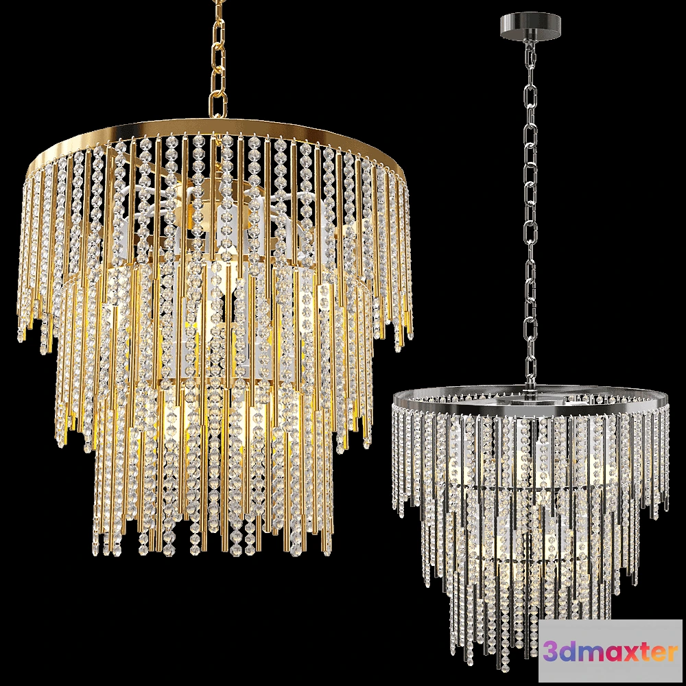 1652494 - Stilfort - Chandelier Grandex 2145-12P 3D Max