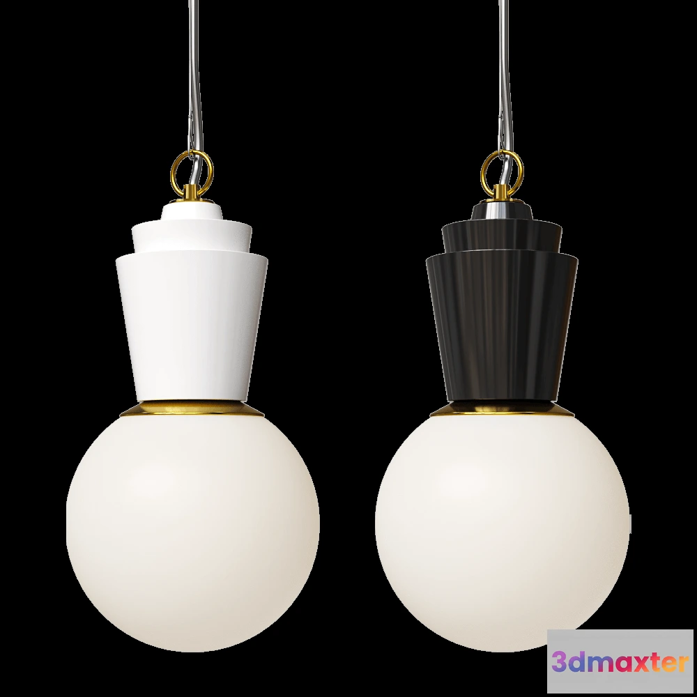 1652496 - Studio beam - Pendant lamp Bishop 3D Max