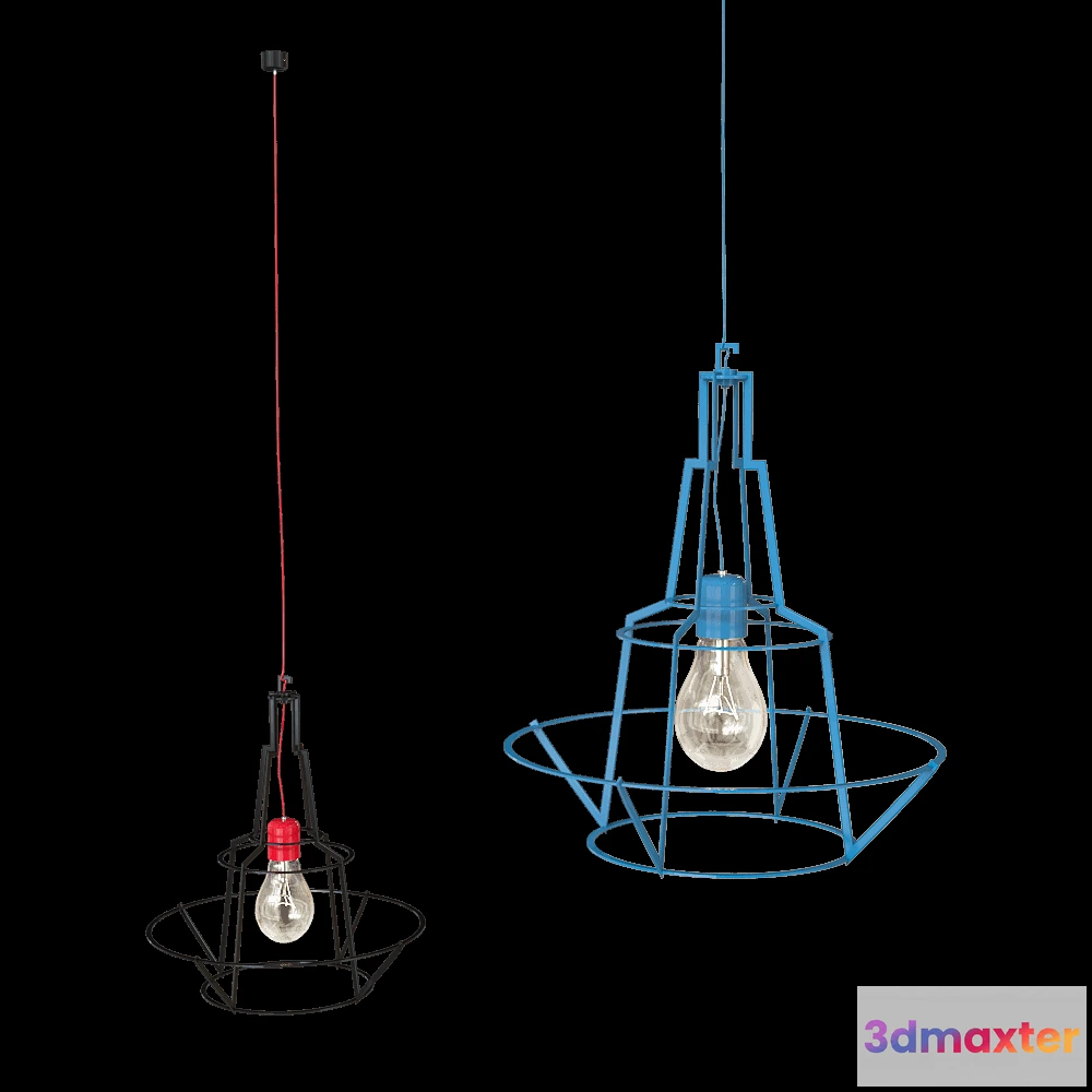 1652500 - Studio beam - Pendant lamp Billy Bob 3D Max